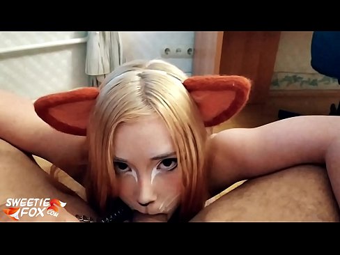 ❤️ Kitsune traga o pau e corre na súa boca ☑ Vídeo de sexo en % gl.bestsexporno.ru % ﹏